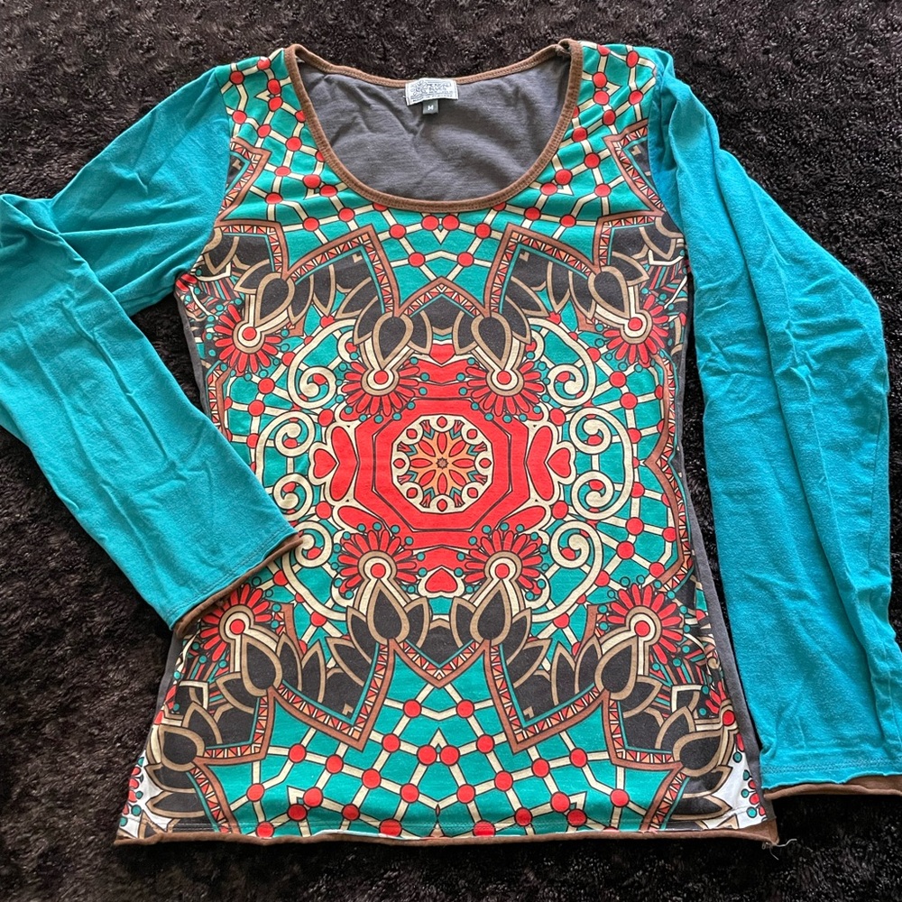 Mexicali Blues mandala l/s T